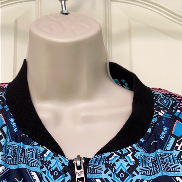 Divided multicolored bomber jacket - Picture 3 of 8